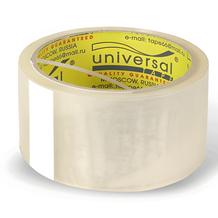 09720 Клейная лента "Universal" - 50*48мм прозрачный 1/6 1/36.